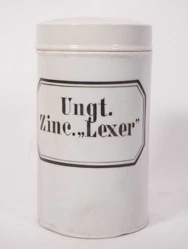 Antikes apothekergefäß ungt - antikes,
