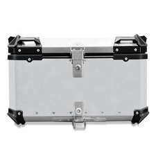 Defekt: Motorrad Alu Top Case Bagtecs XB65 Aluminium 65 Liter silber