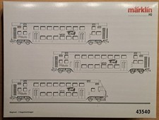 Märklin H0 Personenwagen-Set 43540 ÖBB City Shuttle "Wiesel" in OVP