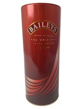 Baileys Blechdose Vorratsdose Rot 10,5cm Logo Aufbewahrung Sammlerstück