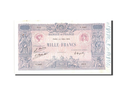 Geldschein frankreich 1000 - geldschein,,