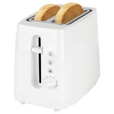 Cookworks Weißer 2-Scheiben-Toaster 1150 W 