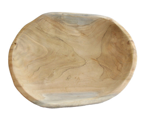 Holzschale schale teak - teak, holz