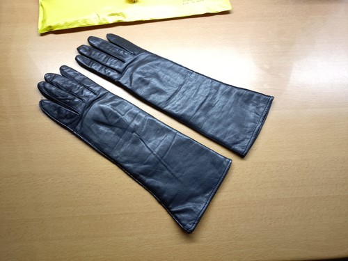 Echt lederhandschuhe schwarz - lederhandschuhe,,