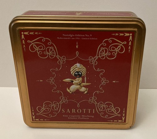 Sarotti blechdose nostalgie - blechdose,
