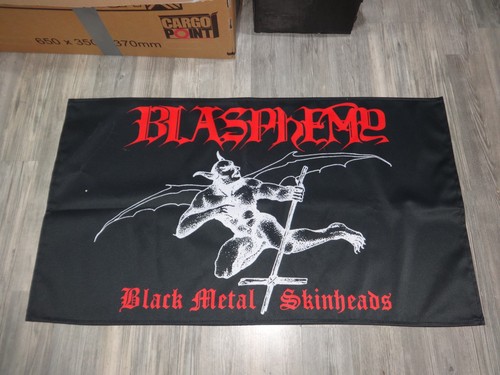 Blasphemy flag flagge - flagge, poster