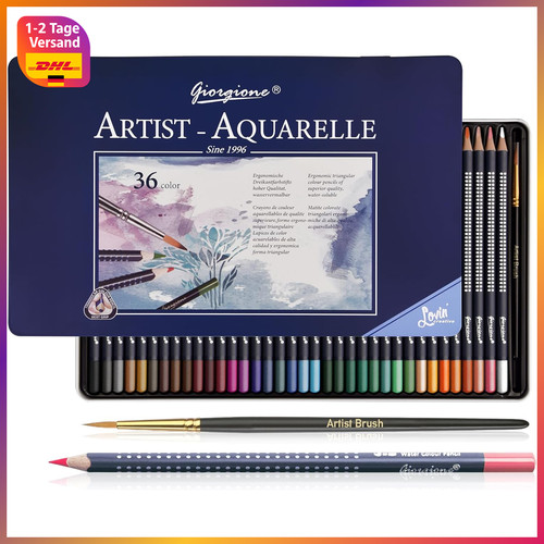 Aquarellstifte teilig - aquarellstifte, 36-teilig