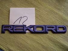 12# Opel Typenschild Schild