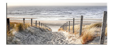 Glasbild dunes dünen - dunes, |