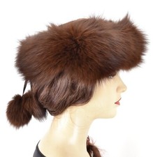 Z237 FUCHS STIRNBAND PELZSTIRNBAND ECHT PELZ KOPFBAND - FOX FUR HEADBAND