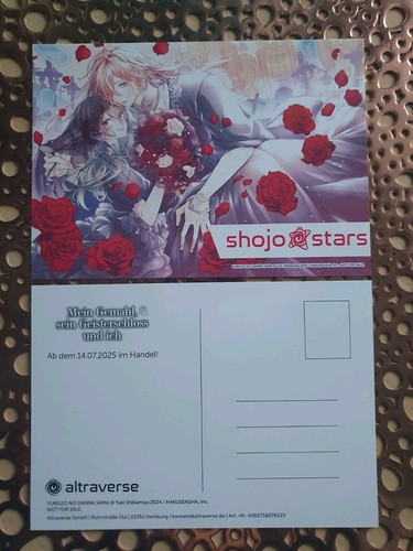 Postkarte mein gemahl - mein, sein