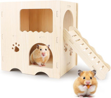 Hamster Haus Holz,2 Etagen mit