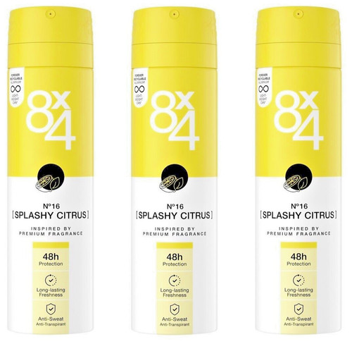 8x4 splashy citrus deo spray - deo,
