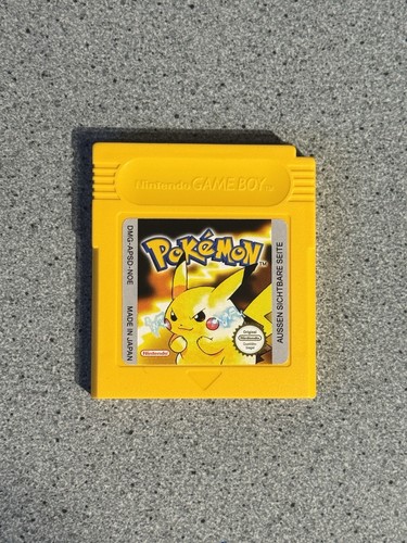 Pokémon gelb gelbe - gelb,