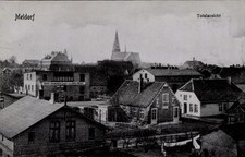 Ak Meldorf in Holstein, Gesamtansicht, Geschäftshaus - 11258141