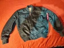 =A= Alpha Industries Bomberjacke MA-1 VF59 dkl.blau navy Bomber Jacke MA1 XXL=XL