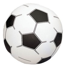 Aufblasbarer Fussball, 28cm -