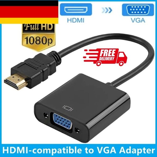 Hdmi auf vga stecker hd - zu,