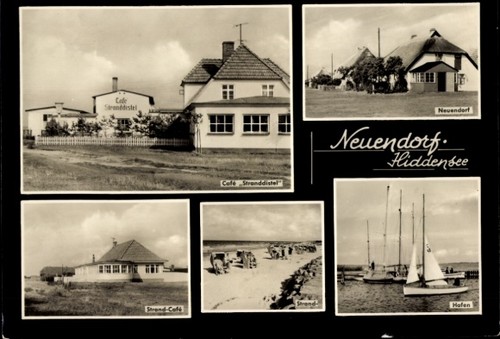 Neuendorf auf der insel - ak,
