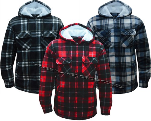 Kapuze fleece wattiert - fleece,