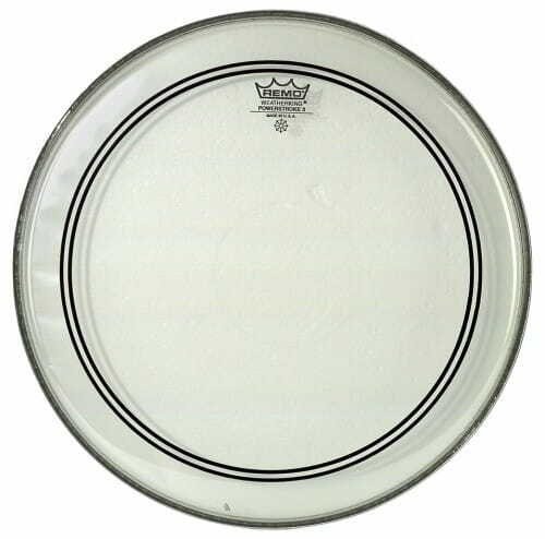 Remo powerstroke clear - clear, 8"
