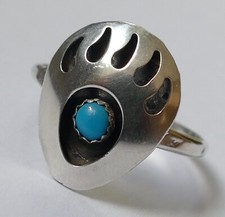 Indianerschmuck Ring Bären