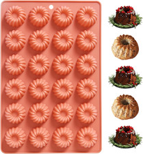 Mini-Gugelhupf Silikonform, 24