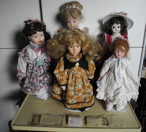 Konvolut porzellanpuppen - porzellanpuppen, 5