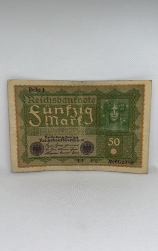 Banknote weimarer republik - banknote,