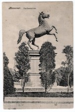 Alte Postkarte AK Sachsenross