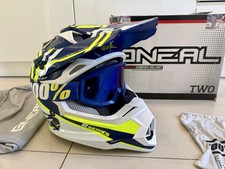 ONEAL MX Motocross / MTB Mountainbike Downhill Helm & 100% Brille TOP Zustand