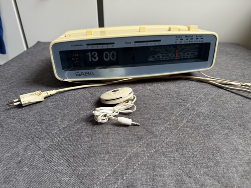 Saba radio clock - clock, h