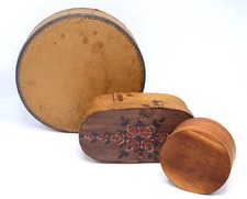 Alte SPANSCHACHTEL 3er Set