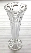Blumenvase Glas Vase Kelchform Höhe: ca. 20,5 cm Öffnung: ca. 8 cm