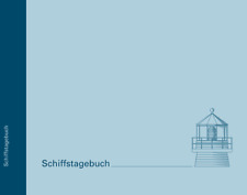 NV Logbuch - Schiffstagebuch für 64 Tage, zwei Seiten/Tag # hellblau NV-Verlag