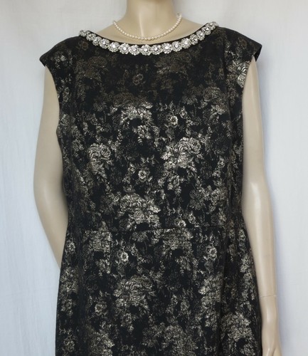 Abendkleid schwarz gold - abendkleid,
