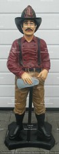 Grosse - Feuerwehrmann - Figuren - Skulpturen - Lebensgross - Dekofiguren - TOP