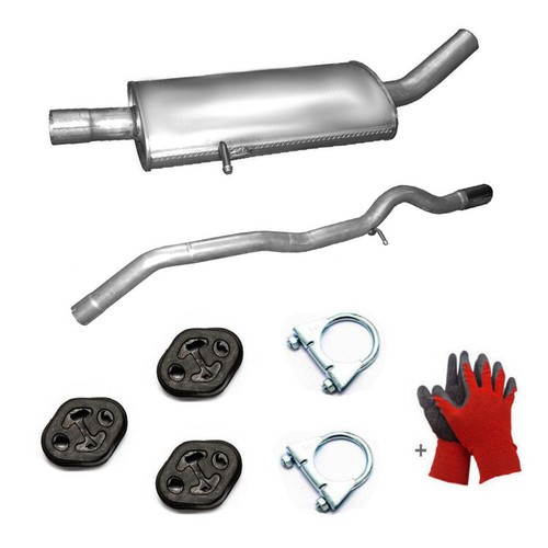 Komplette auspuff anbausatz - auspuff,
