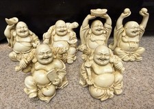 Set of 6 Off White  Feng Shui
