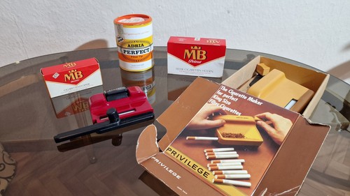 Vintage cigarette maker set - maker,