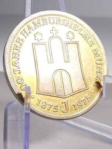 Medaille hamburg 100 jahre - medaille,