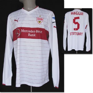 Vfb stuttgart match worn - worn, shirt