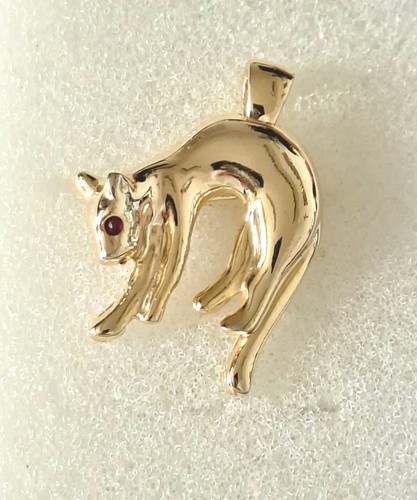 Vintage vergoldete panther - vergoldete,