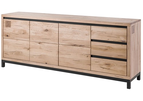 Natur echtholz sideboard groß - natur,