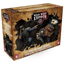 WILD WEST EXODUS: THE DEADLY SEVEN - INCLUDES RULES & GUBBINS - Tabletop