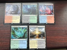5x REVEAL DUAL SNARL LANDS -