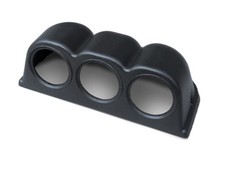 Zusatzinstrument 3-Fach Instrumentenhalter Halter SCHWARZ Armaturenbrett 52mm