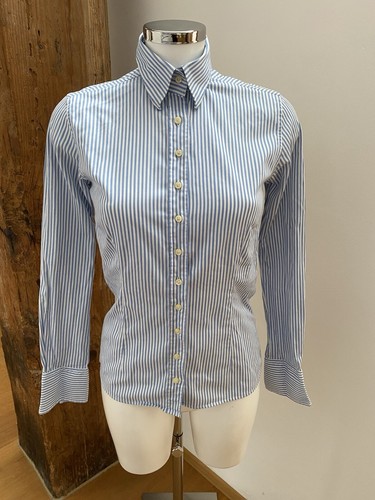 Umani bluse blau weiß - bluse,