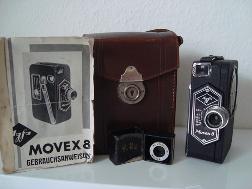Agfa schmalfilmkamera movex - schmalfilmkamera, 8