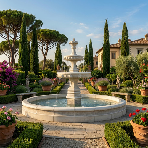 Springbrunnen monte carlo - monte,